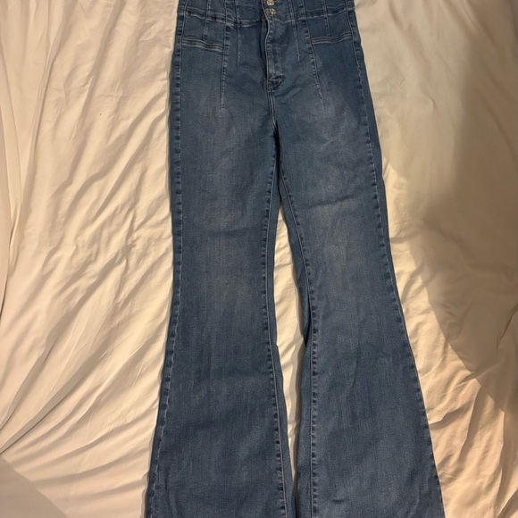 Free People Flared Jeans - Picture 1 of 4